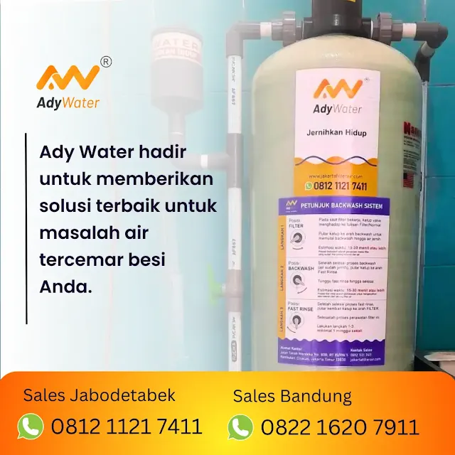 cara memasang toren air dan filter