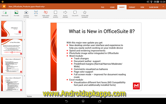 Download OfficeSuite 8 Premium Apk + PDF Editor v8.6.4789 