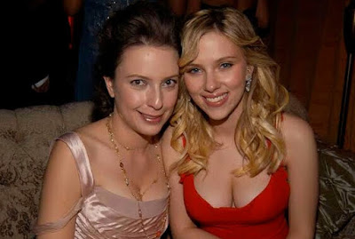 Scarlett Johansson with her sister Vanessa Johansson