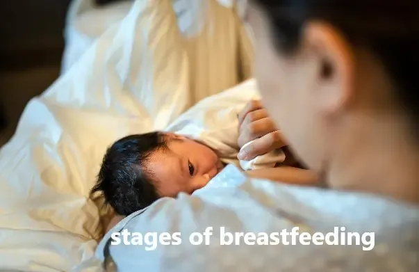 What are the three types of breastfeeding?