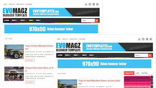 EvoMagz Responsive Blogger Template 4.7 