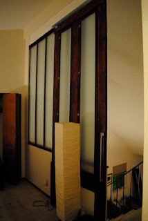 Ikea pax door loft divider