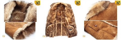 Men Shearling Coat uk