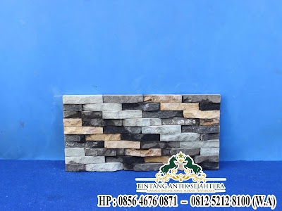 Wall Cladding Batu Alam | Dinding Wall Cladding Batu Alam Khas Tulungagung