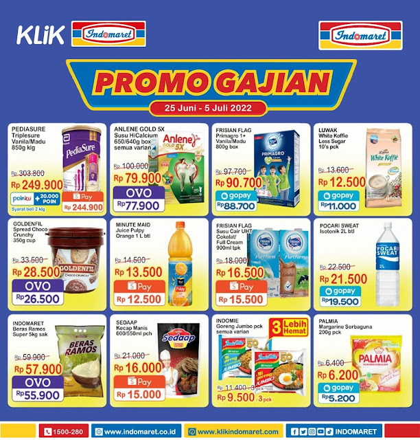 Promo Katalog Indomaret Gajian Juli 2022 (25 Juni - 05 Juli 2022)