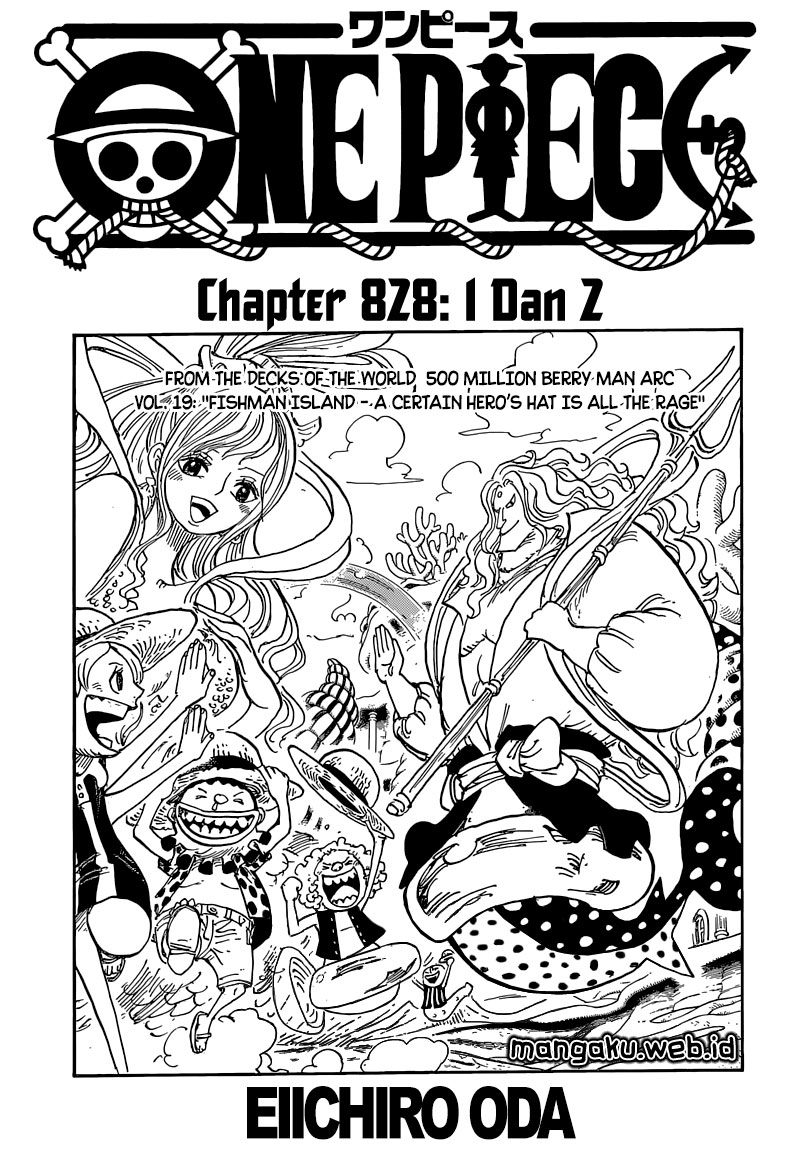 One Piece chapter 828 - Satu dan dua  Good Gembel blogspot