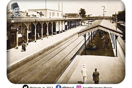  محطة قطار مدينة طنطا بمحافظة الغربيه عام 1913م