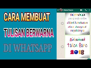  Berkomunikasi saat ini semakin mudah dengan adanya smartphone Cara Menambah Tulisan Di Wa