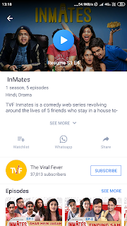 In mates web series , mx player web series