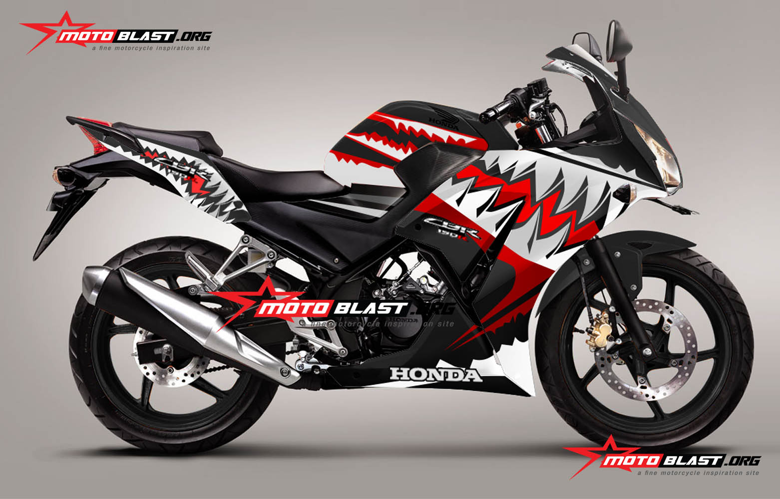 Modifikasi Cbr 150 Warna Hitam Modifikasi Motor 2017