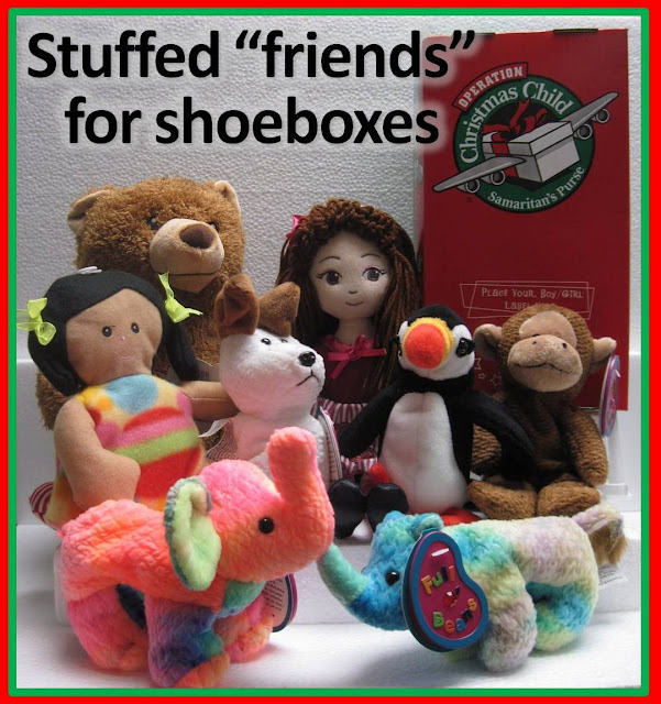 Why we pack Stuffed Animals in all our Operation Christmas Child Shoeboxes