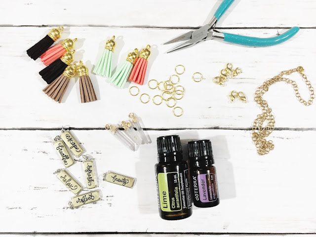 DIY Diffuser Necklace Supplies