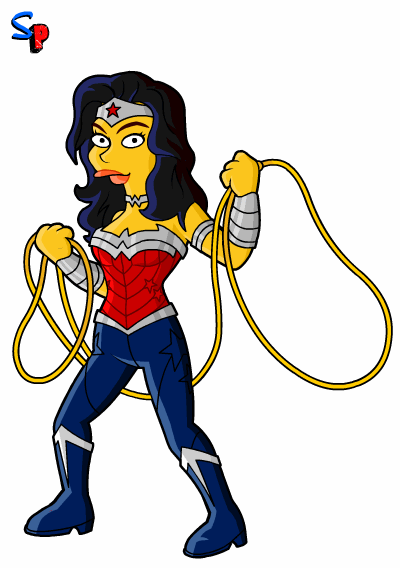 Originally in the promotional material the Wonder Woman of the New 52 had