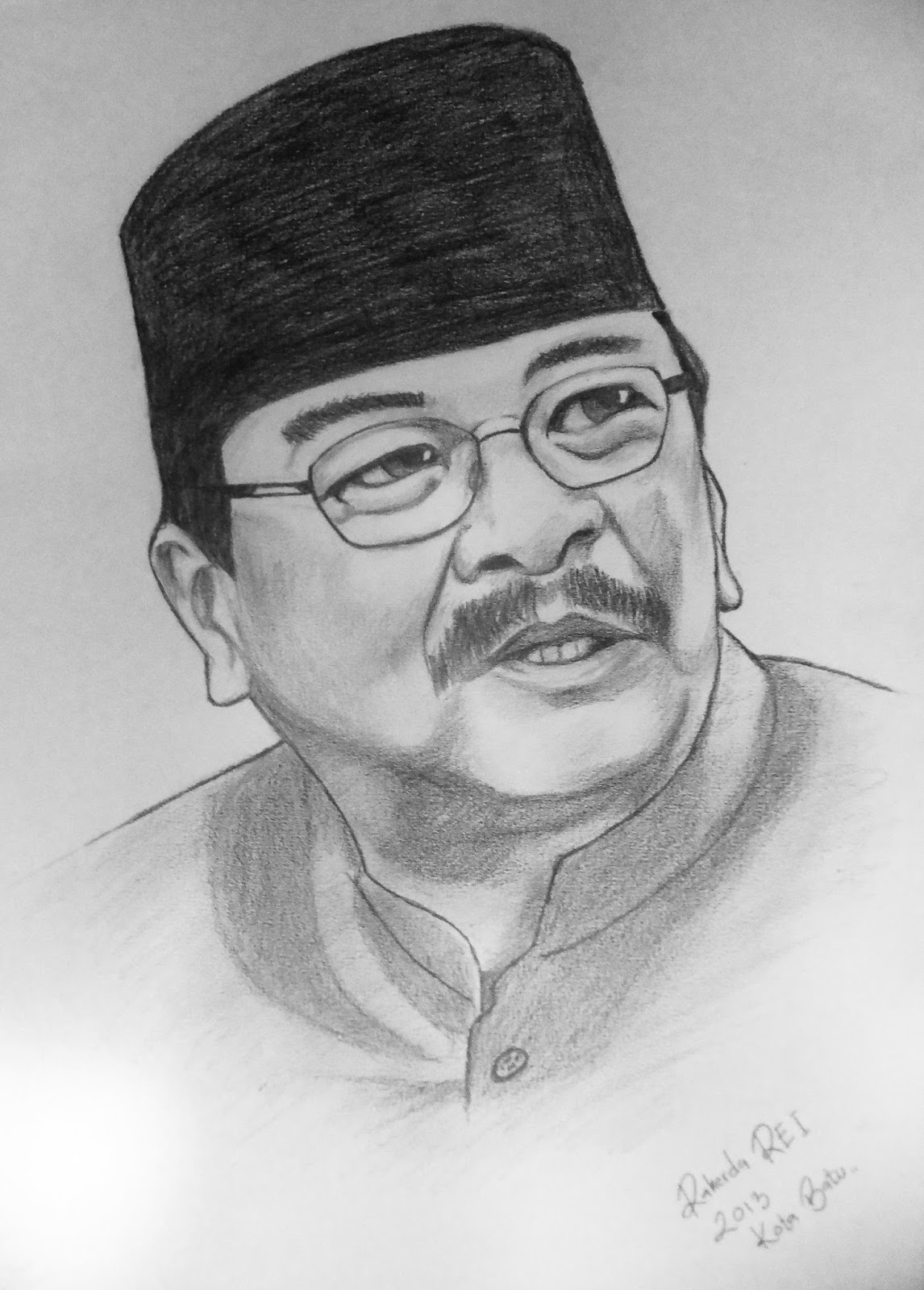 Membuat Melukis Gambar  Sketsa Wajah  Anda Koleksi 