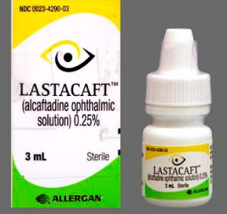 Lastacaft Dropsقطرة العين لاستاكافت,(alcaftadine ophthalmic solution) 0.25% قطرة العين ألكافتادين,إستخدامات قطرة العين لاستاكافت منع حكة العينين بسبب الحساسية,كيفية استخدام قطرة العين لاستاكافت,آثار جانبية قطرة العين لاستاكافت,التفاعلات الدوائية قطرة العين لاستاكافت,الحمل والرضاعة قطرة العين لاستاكافتLastacaft Drops