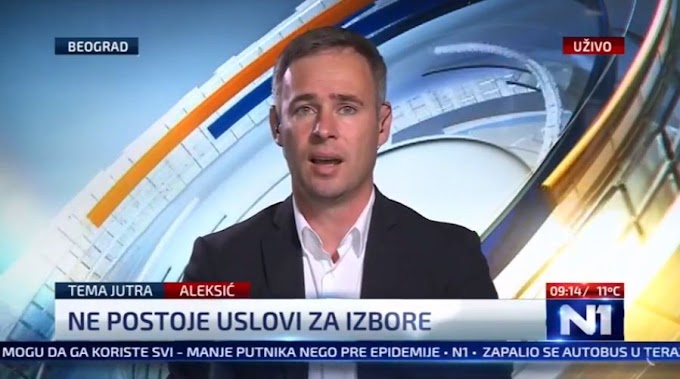 Miroslav Aleksić za N1: Važnije nam je poverenje  građana Srbije nego skupštinske fotelje SZS ide u BOJKOT !