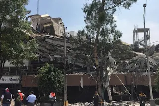 Dozens killed as powerful earthquake jolts Mexico