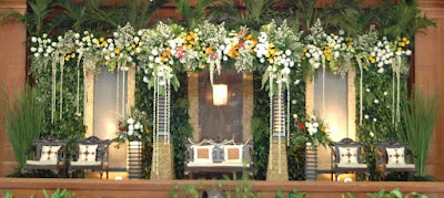 dekorasi pernikahan bali terbaru