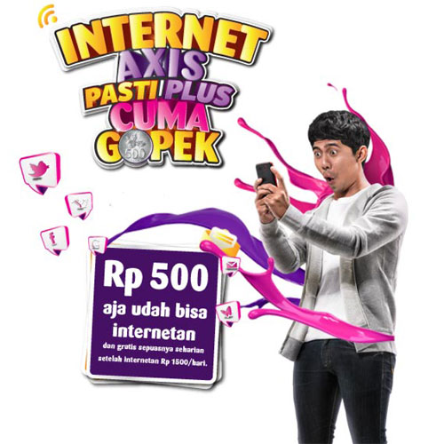 Promo Internet Harian AXIS 500