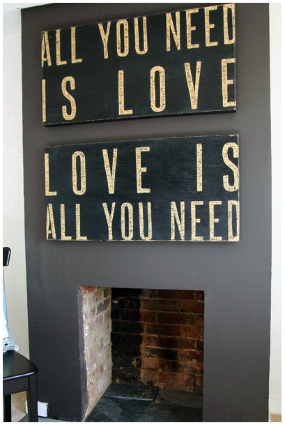 pics of love signs. Cool Stuff: "All You Need is Love" Signs