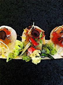 Tortilla Tasting Tray Art Imaging