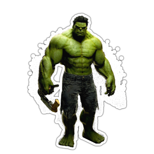 Hulk Sticker