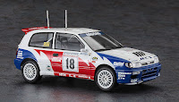 Hasegawa 1/24 NISSAN PULSAR (RNN14) GTI-R '1991 ACROPOLIS RALLY' (HC53) English Color Guide & Paint Conversion Chart