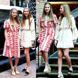 Princess Leonor and Infanta Sofia of Spain fashion