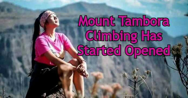 Mount Tambora Opened