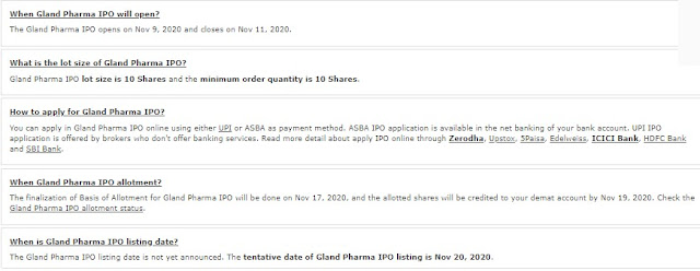 Gland Pharma IPO Analysis - Rupeedesk Reports