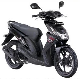 Honda BEAT Modifikasi Back Sweet