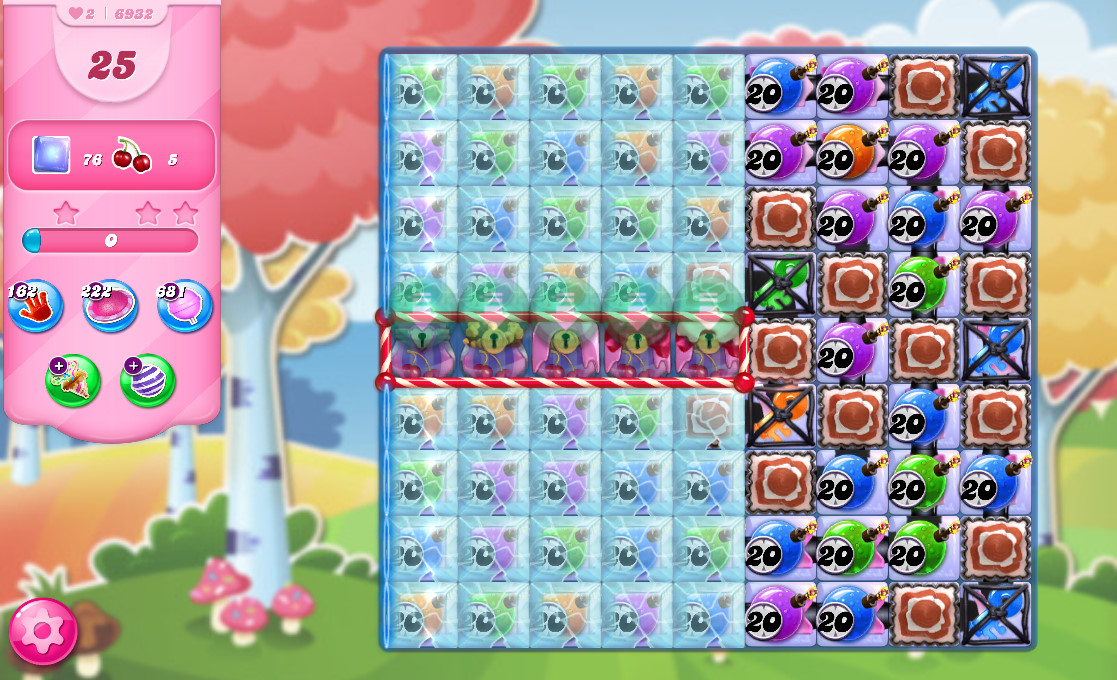 Candy Crush Saga level 6932