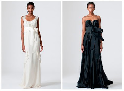 Vera Wang Wedding Dresses 2010 on Vera Wang S Spring 2010 Collection Resources Photos Of Dresses From