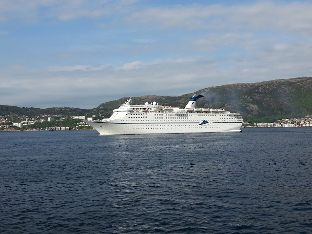 CMV Cruise ship Magellan in Bergen, Norway; Fjord Cruise; Ships in Bergen