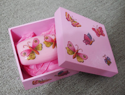 Decoupage em sabonetes