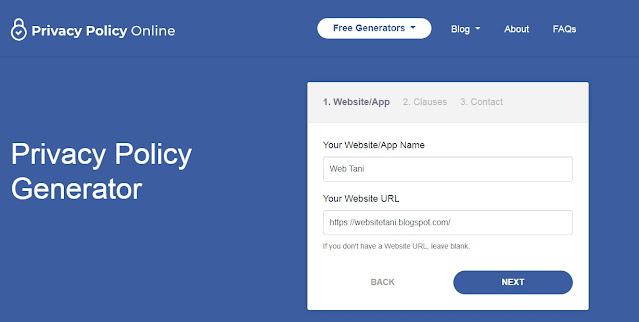 Privacy Policy Generator