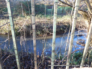 Burleigh Brook near TickleBelly Park Loughborough University