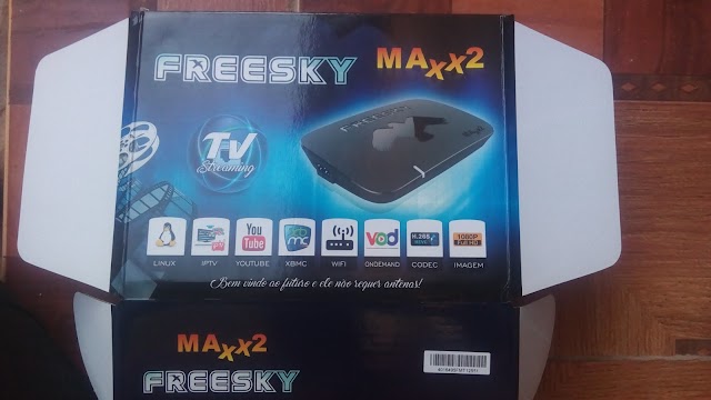 FREESKY MAXX 2 STREAMING TV NOVA ATUALIZAÇÃO V1.26 - 07/07/2018