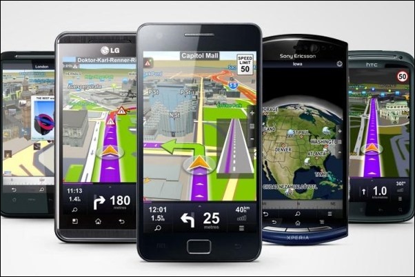 aplicaciones gps Smartphone internet