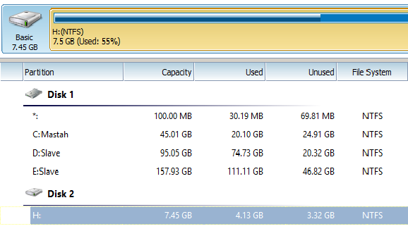 Convert File System