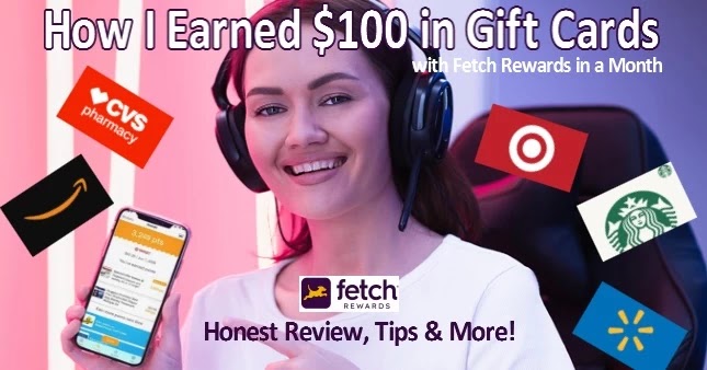 Fetch Rewards How I Got $100 in a Month