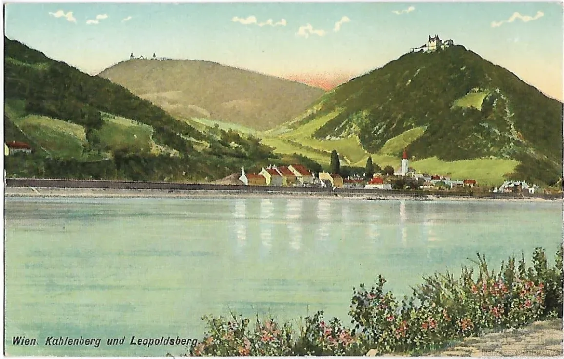 Carte postale de Kahlenberg et Leopoldsberg