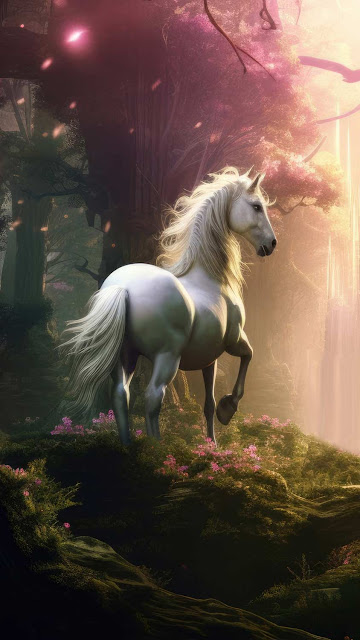 Mystical Forest Unicorn Mobile Wallpaper is free mobile wallpaper. First of all this fantastic wallpaper can be used for Apple iPhone and Samsung smartphone.