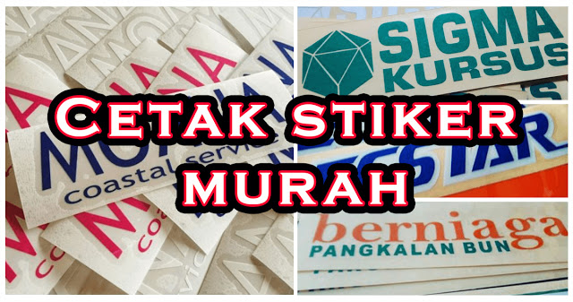  Tempat  Cetak  Stiker  Murah di  Jakarta AMI PRINTING