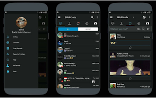 BBM Mod Dark OS V3.3.1.24 Apk [BBM Mod Dark Depth Apk]