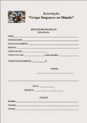 Boletim de Inscrição