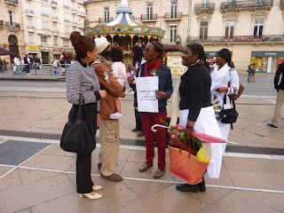 Montpellier : marche contre l'esclavage