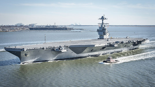 Pride of the US Navy: The Largest & Most Expensive Warship in The World, USS Gerald R Ford, is ready to sail
