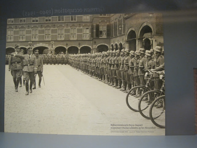 ハーグ歴史博物館（Haags Historisch Museum）展示物、ドイツの占領