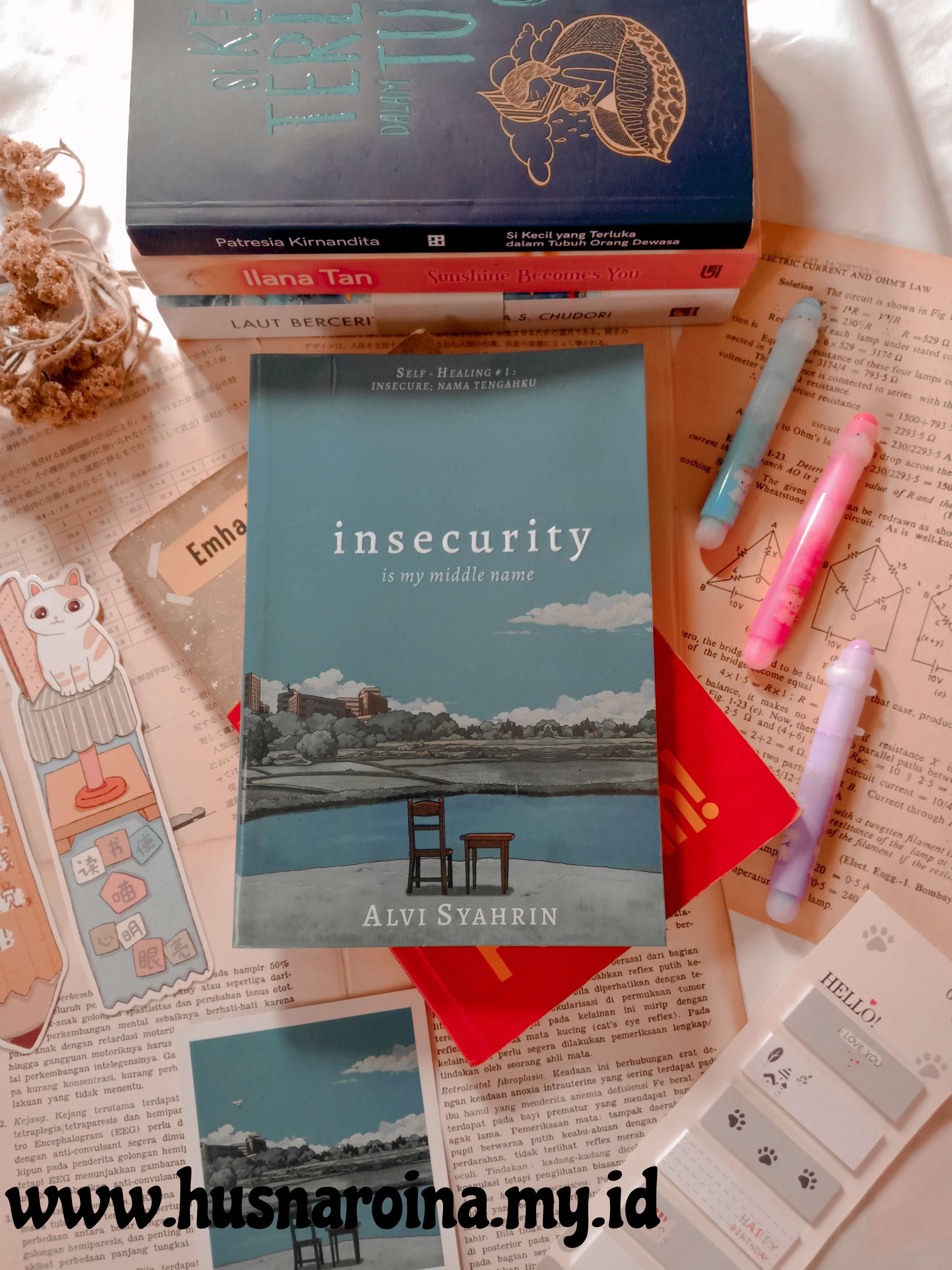 review buku insecurity is my middle name karya Alvi Syahrin